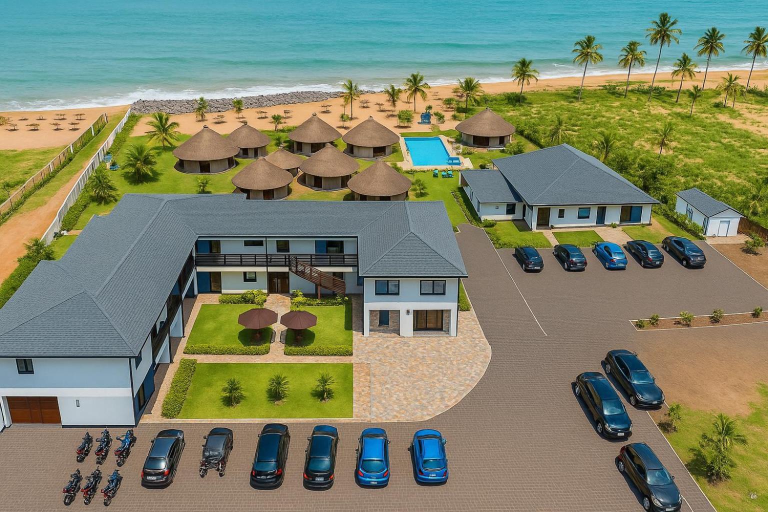 Lemon Beach Resort Elmina 外观 照片